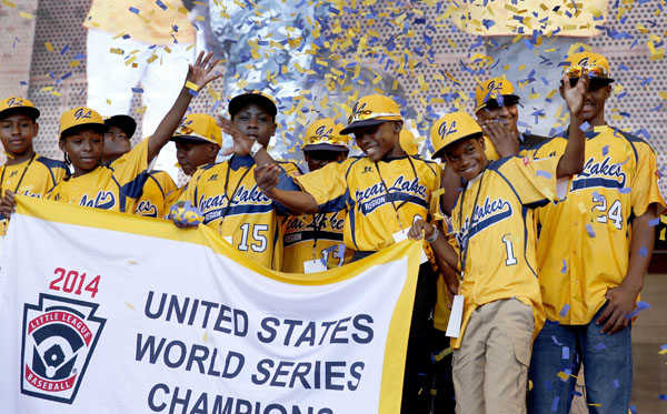 jackie robinson west little league chicago parade